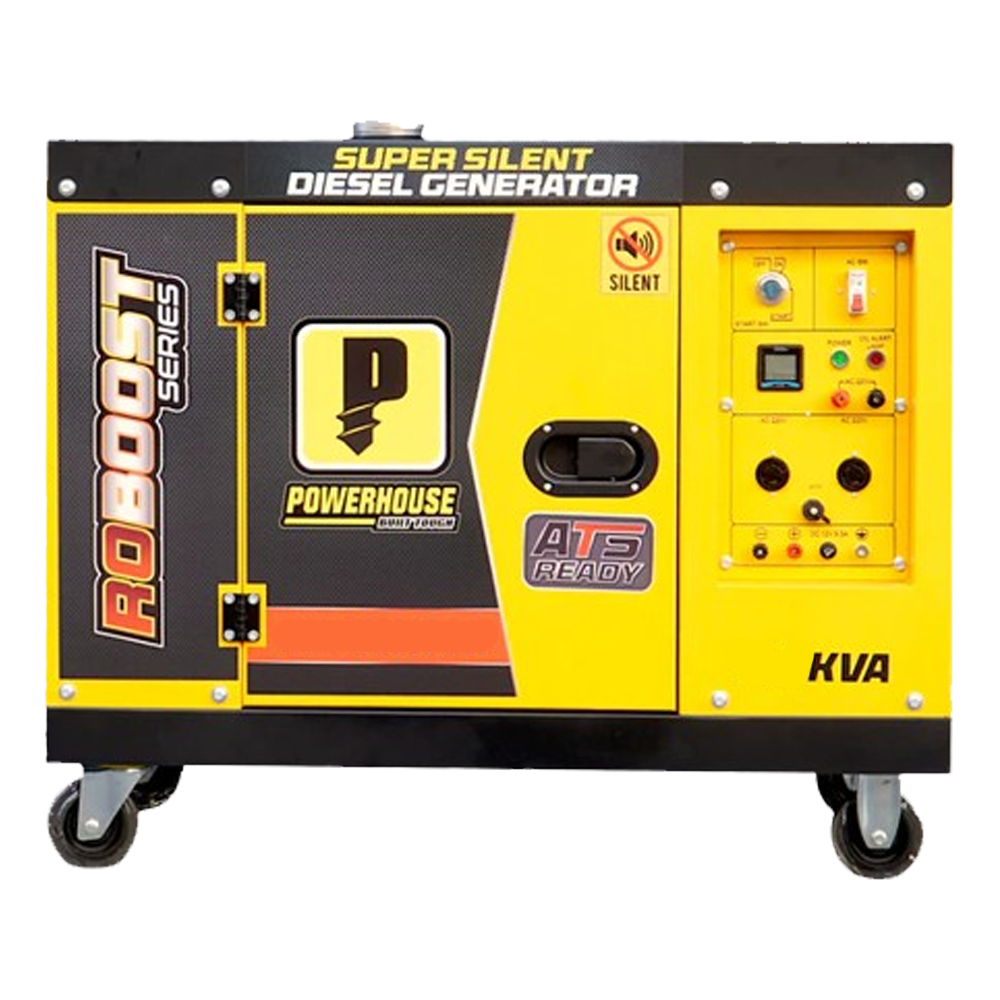 Powerhouse PWH-12000E-DST Diesel Silent Generator 9.5KVA | Powerhouse by KHM Megatools Corp. Powerhouse PWH-12000E-DST Diesel Silent Generator 9.5KVA | Powerhouse by KHM Megatools Corp.